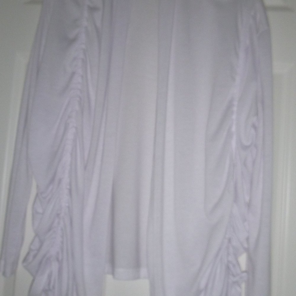 MOD’LAND- women’s open-front drape style cardigan